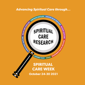 Spiritual Care Week 2021: To Sit with Someone
